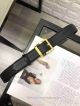 Perfect Replica Prada Black Leather Gold Buckle Belt For Sale (2)_th.jpg